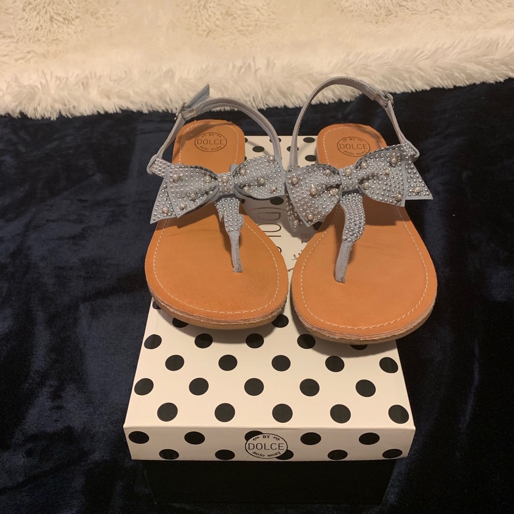 Jean sandals-size 8.5